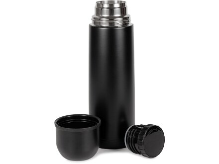 Термос Relaxika 101 (0,75 литра), черный (без лого)