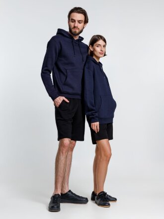 Худи унисекс Phoenix, темно-синее Худи унисекс Phoenix, темно-синее