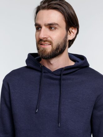 Худи унисекс Phoenix, темно-синее Худи унисекс Phoenix, темно-синее