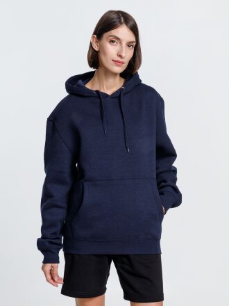 Худи унисекс Phoenix, темно-синее Худи унисекс Phoenix, темно-синее