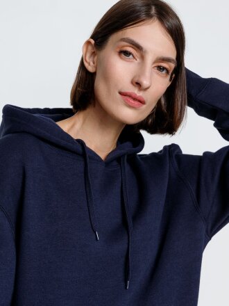 Худи унисекс Phoenix, темно-синее Худи унисекс Phoenix, темно-синее