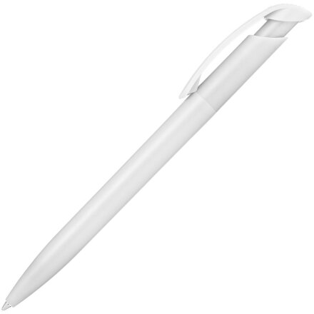 Ручка шариковая Clear Solid, белая Ручка шариковая Clear Solid, белая