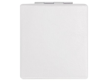 Карманное зеркало Hello, beauty в корпусе с отделкой из иск.кожи Карманное зеркало Hello, beauty в корпусе с отделкой из иск.кожи