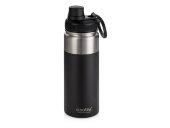 Вакуумная термобутылка ALPINE FLASK, 530 мл, черный Вакуумная термобутылка ALPINE FLASK, 530 мл, черный