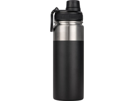 Вакуумная термобутылка ALPINE FLASK, 530 мл, черный Вакуумная термобутылка ALPINE FLASK, 530 мл, черный