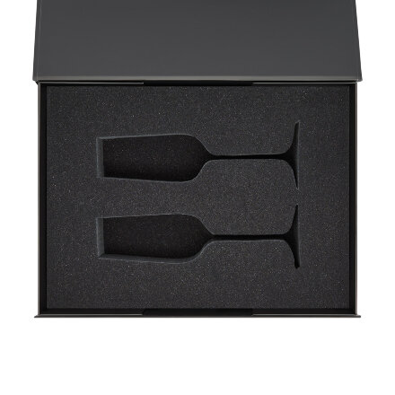 Ложемент под 2 бокала для шампанского в среднюю коробку-трансформер (арт. 695721)