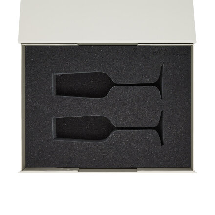 Ложемент под 2 бокала для шампанского в среднюю коробку-трансформер (арт. 695721)