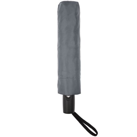 Складной зонт Dome Double с двойным куполом, серый Складной зонт Dome Double с двойным куполом, серый