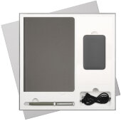 Подарочный набор Star, серый (ежедневник, ручка, аккумулятор) Подарочный набор Star, серый (ежедневник, ручка, аккумулятор)