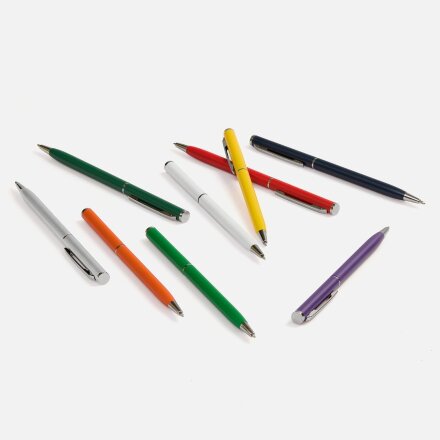 Ручка шариковая Hotel Chrome, ver.2, матовая желтая Ручка шариковая Hotel Chrome, ver.2, матовая желтая