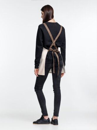 Фартук Settle In, светло-бежевый (молочный) Фартук Settle In, светло-бежевый (молочный)