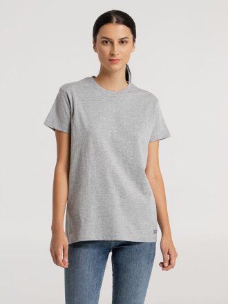 Футболка унисекс Firm Wear, серый меланж Футболка унисекс Firm Wear, серый меланж