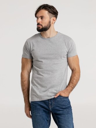 Футболка унисекс Firm Wear, серый меланж Футболка унисекс Firm Wear, серый меланж