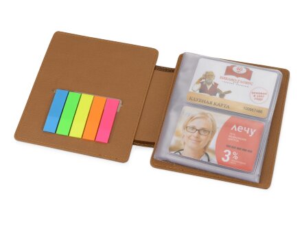 Визитница Alessandro Venanzi, коричневый Визитница Alessandro Venanzi, коричневый