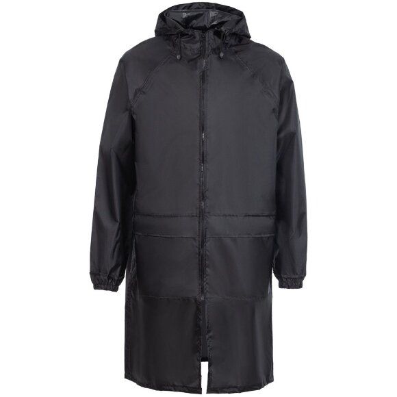 Дождевик Rainman Zip Pro, черный с нанесением логотипа