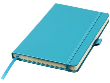 Записная книжка Nova формата A5 с переплетом, аква