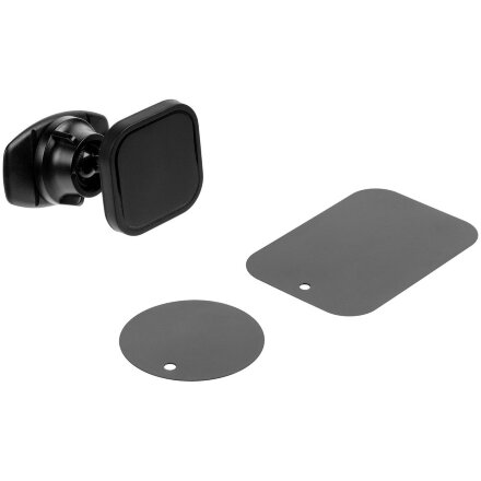 Магнитный держатель для смартфонов Finch, черный Магнитный держатель для смартфонов Finch, черный