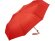 Зонт складной 5429 ÖkoBrella из бамбука, полуавтомат, красный с нанесением логотипа