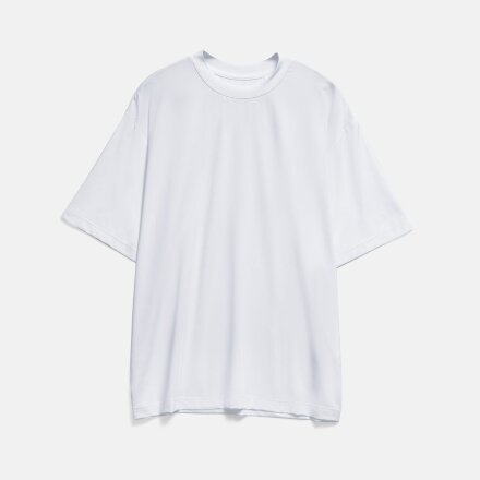 Футболка из бифлекса Morfiss, белая Футболка из бифлекса Morfiss, белая