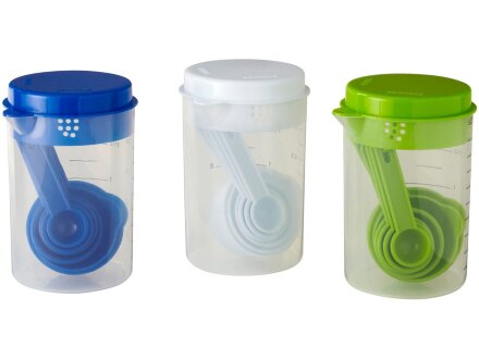 Измерительный набор из 7 предметов, синий Измерительный набор из 7 предметов, синий