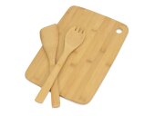 Разделочная доска с кухонными приборами Разделочная доска с кухонными приборами