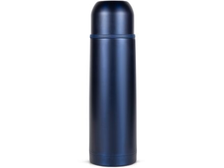 Термос Relaxika 101 (0,75 литра), темно-синий (без лого)