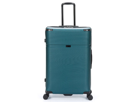 Чемодан TORBER Onego, зелёный, ABS-пластик, 79,5 х 51 х 29 см, 103 л