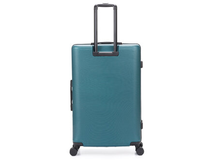 Чемодан TORBER Onego, зелёный, ABS-пластик, 79,5 х 51 х 29 см, 103 л