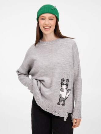 Джемпер Sharpick, серый Джемпер Sharpick, серый