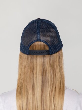 Бейсболка Sunbreaker, темно-синяя с белым