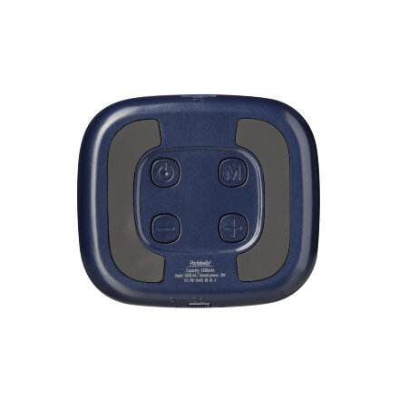 Беспроводная колонка с подсветкой Glow 75dB 1200 mAh, синяя (вход Type-C) Беспроводная колонка с подсветкой Glow 75dB 1200 mAh, синяя (вход Type-C)