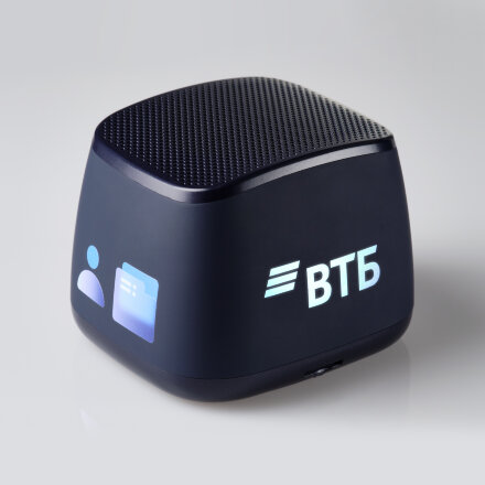 Беспроводная колонка с подсветкой Glow 75dB 1200 mAh, синяя (вход Type-C) Беспроводная колонка с подсветкой Glow 75dB 1200 mAh, синяя (вход Type-C)