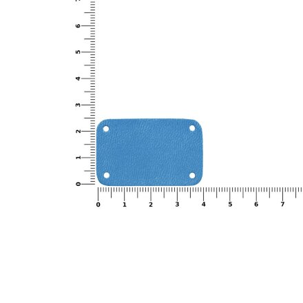 Лейбл Latte, S, голубой Лейбл Latte, S, голубой