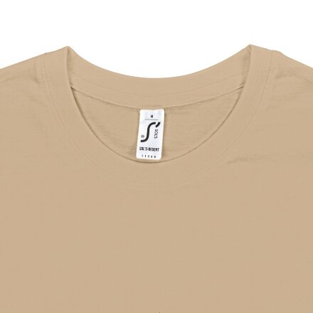 Футболка унисекс Regent 150, песочная Футболка унисекс Regent 150, песочная