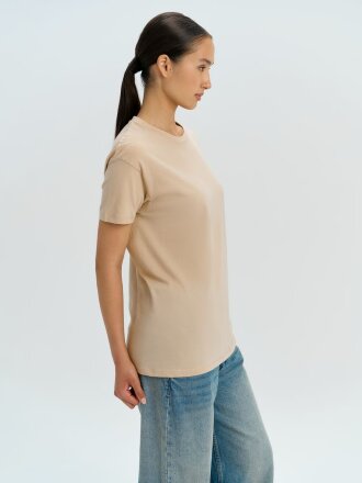 Футболка унисекс Regent 150, песочная Футболка унисекс Regent 150, песочная