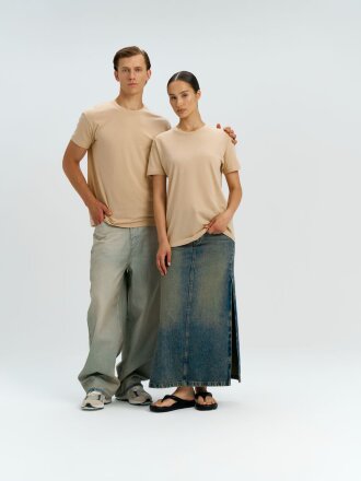 Футболка унисекс Regent 150, песочная Футболка унисекс Regent 150, песочная