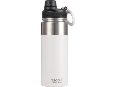 Вакуумная термобутылка ALPINE FLASK, 530 мл, белый Вакуумная термобутылка ALPINE FLASK, 530 мл, белый