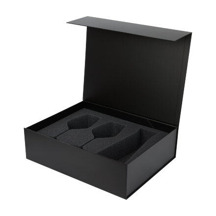 Ложемент под 2 бокала для вина + декантер в большую коробку-трансформер (арт. 695722)