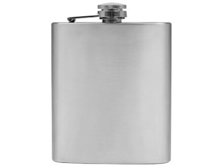 Фляжка 198 мл Hemingway, серебристый Фляжка 198 мл Hemingway, серебристый