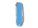 Нож-брелок VICTORINOX Classic SD Colors Summer Rain, 58 мм, 7 функций, голубой с нанесением логотипа