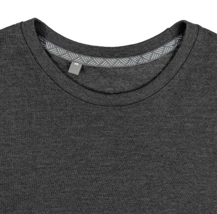 Футболка унисекс Firm Wear, черный меланж Футболка унисекс Firm Wear, черный меланж