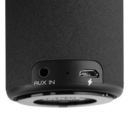 Беспроводная колонка Uniscend Grinder, черная Беспроводная колонка Uniscend Grinder, черная