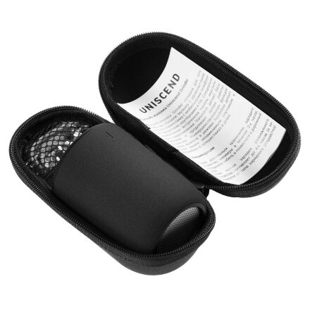 Беспроводная колонка Uniscend Grinder, черная Беспроводная колонка Uniscend Grinder, черная