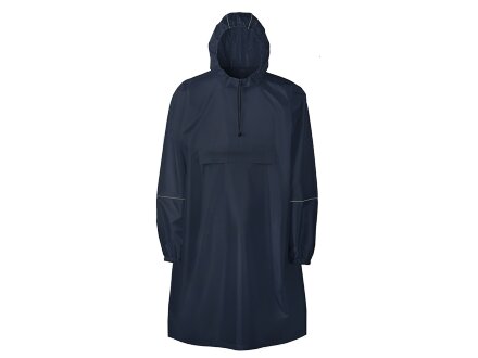 Дождевик - пончо Galaxy со светоотражающими элементами, темно-синий Дождевик - пончо Galaxy со светоотражающими элементами, темно-синий