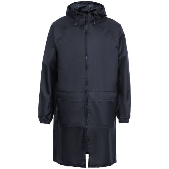 Дождевик Rainman Zip Pro, темно-синий с нанесением логотипа