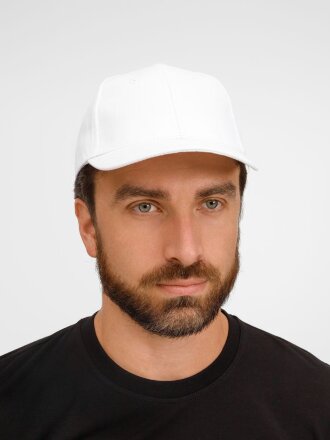 Бейсболка Apollo, белая Бейсболка Apollo, белая