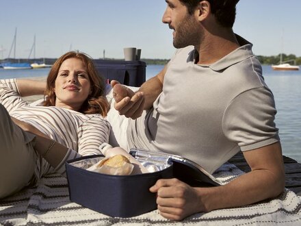 Термосумка Coolerbag M, синяя Термосумка Coolerbag M, синяя