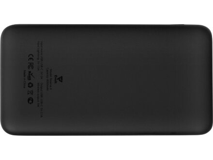 Внешний беспроводной аккумулятор с подсветкой лого Reserve X v.2, 8000 mAh, ярко-черный Внешний беспроводной аккумулятор с подсветкой лого Reserve X v.2, 8000 mAh, ярко-черный