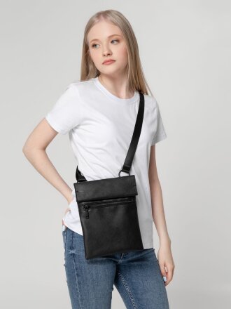 Сумка через плечо ringLink, черная Сумка через плечо ringLink, черная