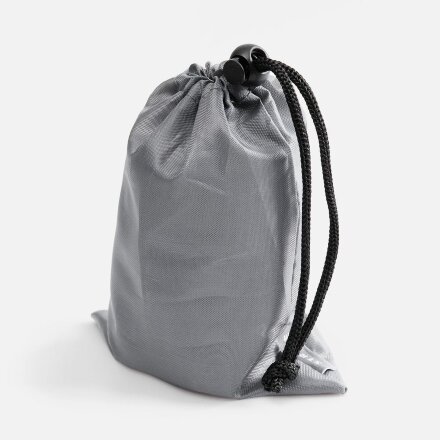 Складная бутылка для воды Folla, серая Складная бутылка для воды Folla, серая